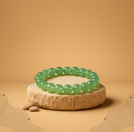 Green Aventurine Bracelet - For Sharp Mind & Academic Success