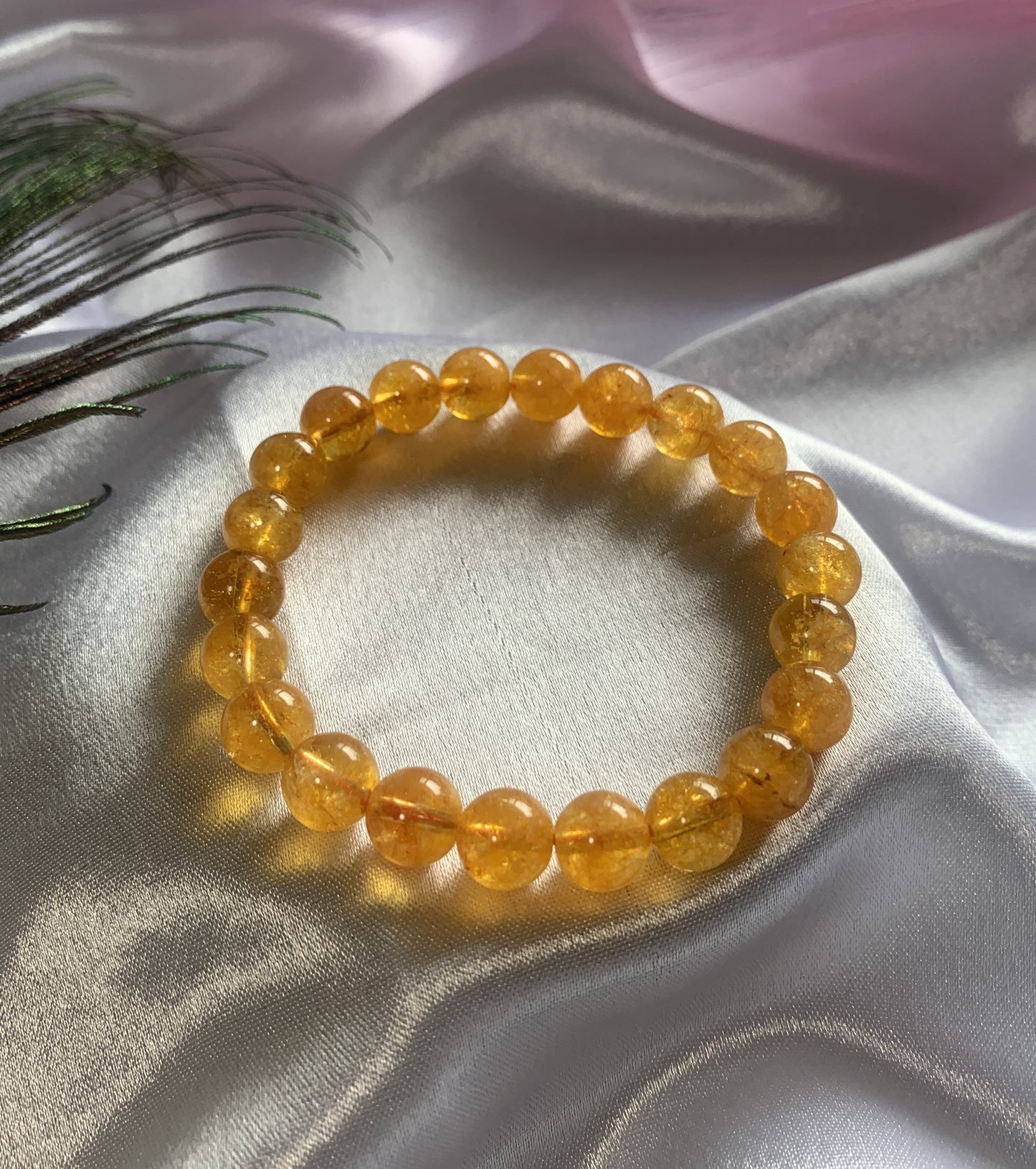 Citrine Bracelet - For Good Health and Fortune