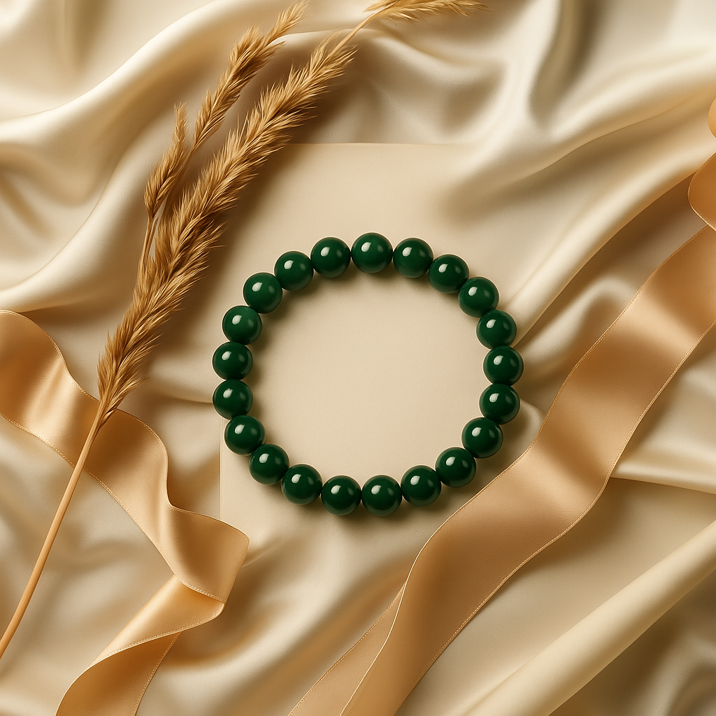 Green Jade Bracelet - For Academic Success & Career Opportunities