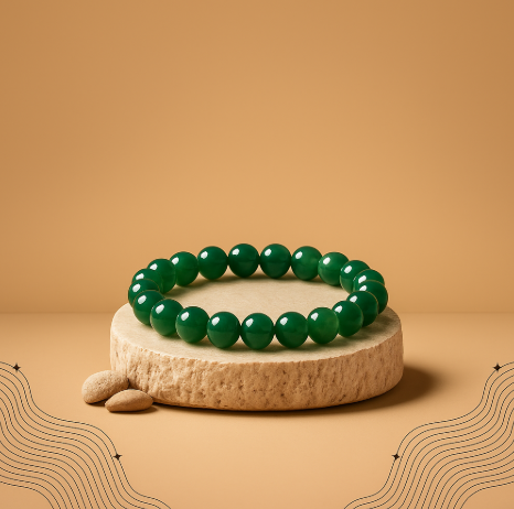Green Jade Bracelet - For Academic Success & Career Opportunities