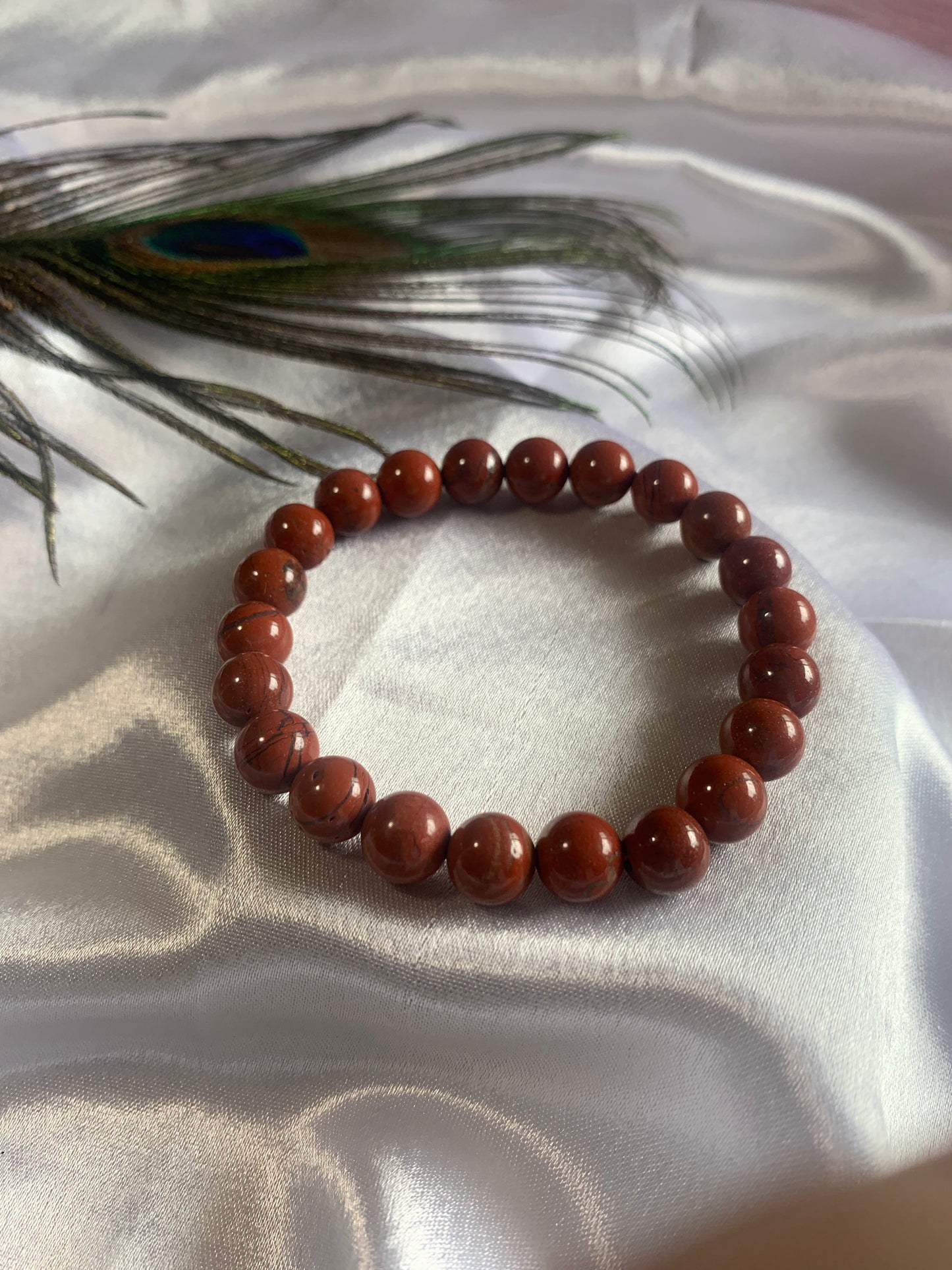 Red Jasper Bracelet - To Stay Focused & Achieve Goals