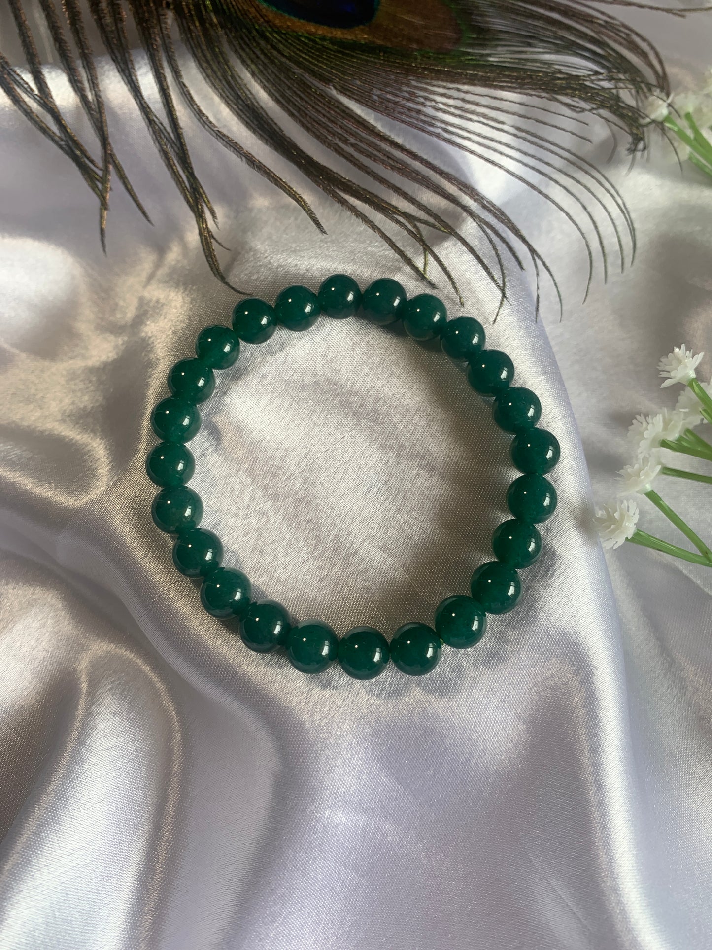 Green Jade Bracelet - For Academic Success & Career Opportunities
