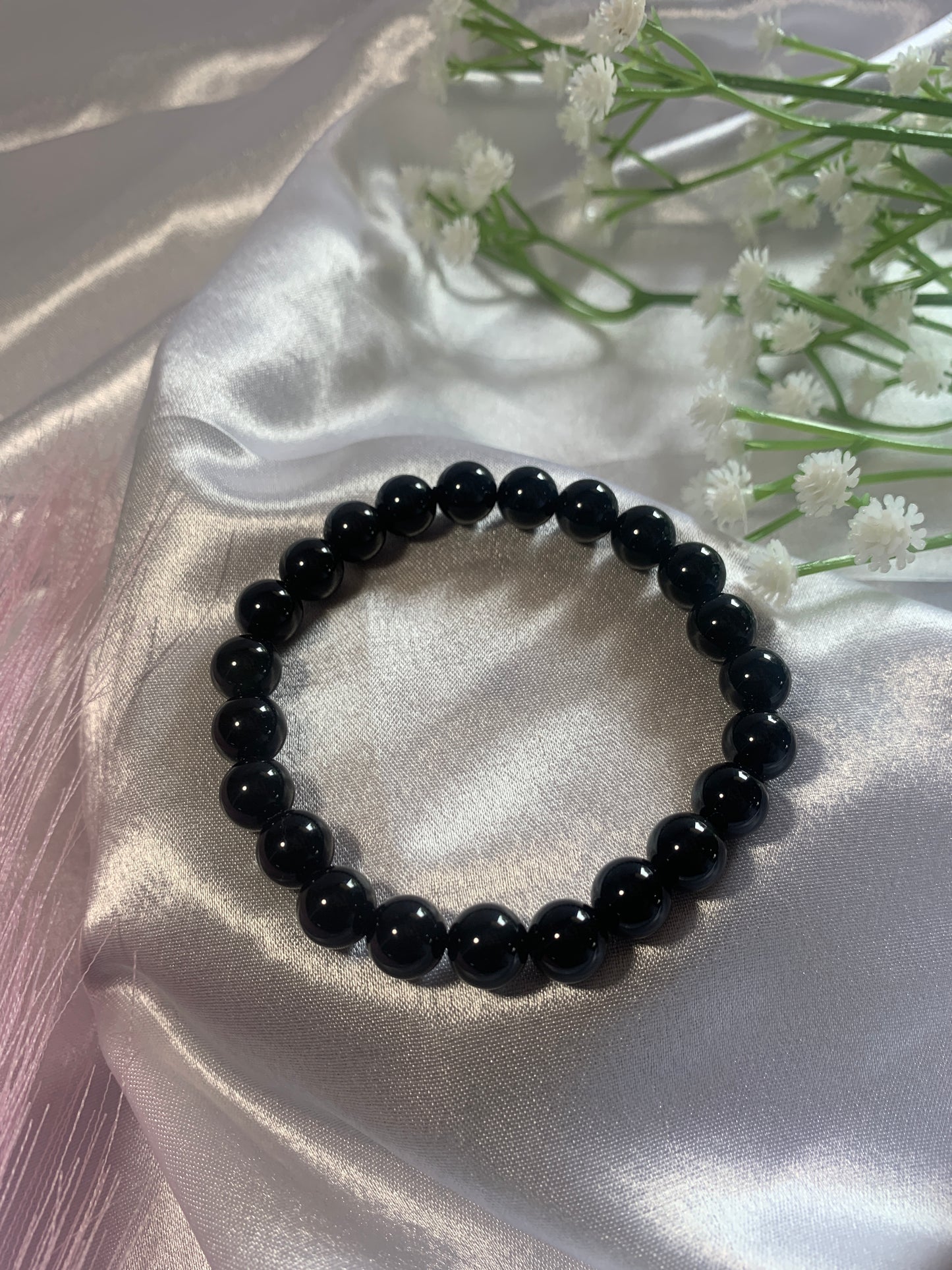 Black Obsidian Bracelet - For Stability And The Right Path