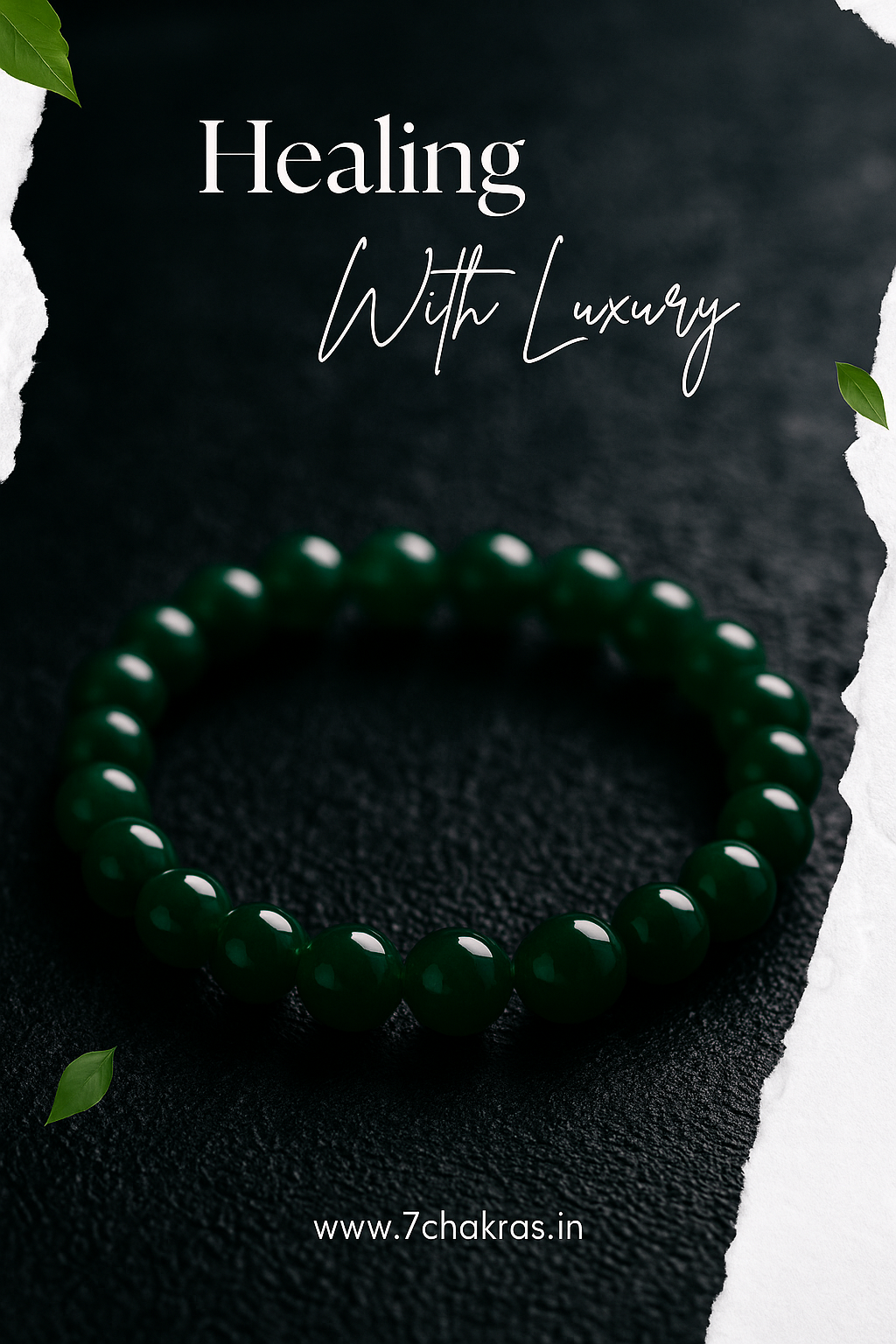Green Jade Bracelet - For Academic Success & Career Opportunities