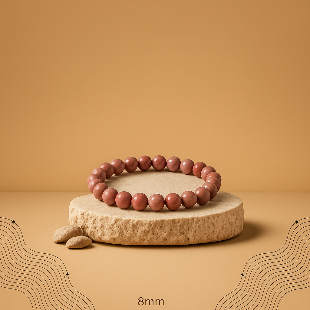 Rhodonite Bracelet - For Desired Partner and Opportunities